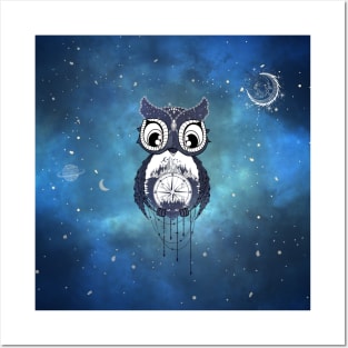 Little fantasy owl Posters and Art